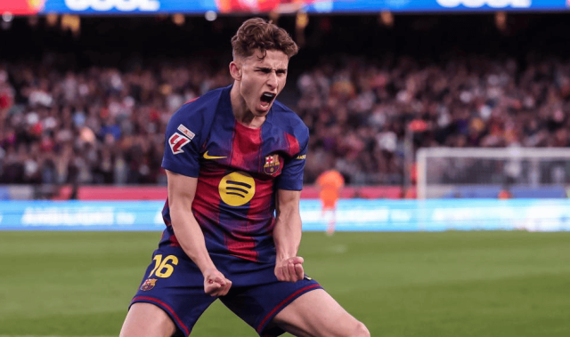 西甲进球榜：巴萨25轮64球领跑！皇马54球第2！奥维耶多16球垫底！