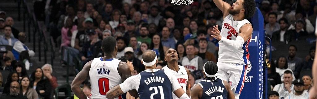 弗拉格23+10坎宁安29+10 独行侠加时险胜活塞