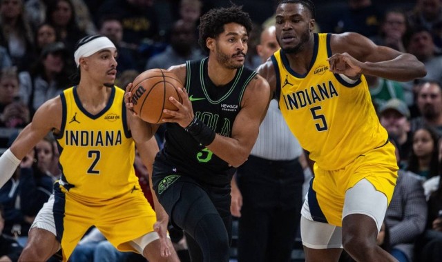 胡夫29+9西亚卡姆27+6+5 锡安27分步行者击退鹈鹕